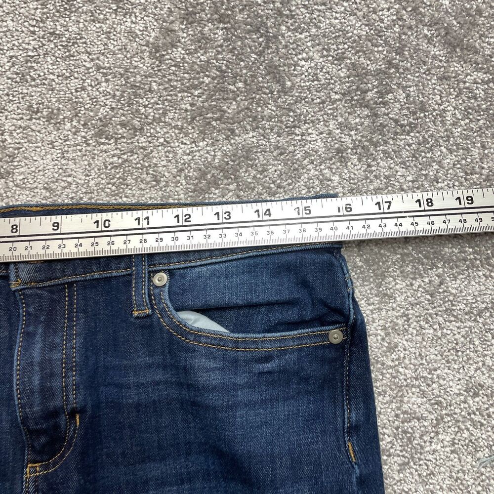 Banana Republic Mid Rise Skinny Jeans Haig Blue Vintage Dark Wash Womens 30 Reg - Picture 12 of 12